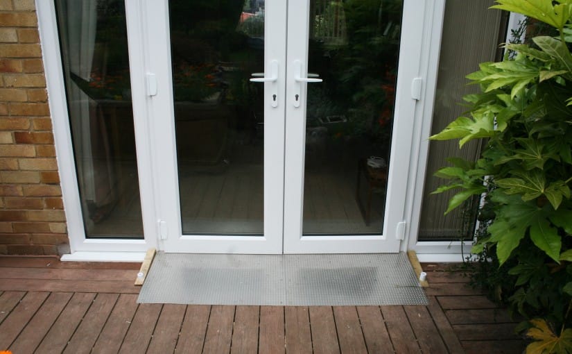 Replacement patio doors with complete level access in Chelmsford