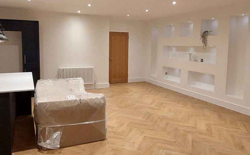 Remodelling of the ground floor of a detached house in Upminster, Essex